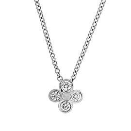 Tiffany & Co Small Platinum Diamond Necklace