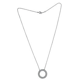 Tiffany & Co 3 Row Metro Circle Diamond Necklace