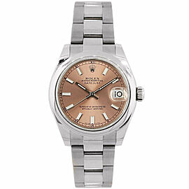 Rolex Datejust 31mm 178240 Women's Stainless Steel Automatic Rose