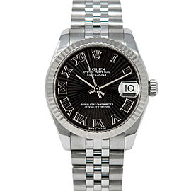Rolex Datejust 31mm 178274 Women's Stainless Steel Automatic Black