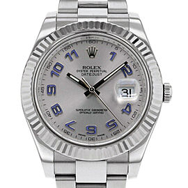 Rolex Datejust II 116334 Men's Stainless Steel Automatic Silver
