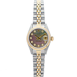 Rolex Datejust 26mm 6917 Women's Stainless Steel Automatic Black