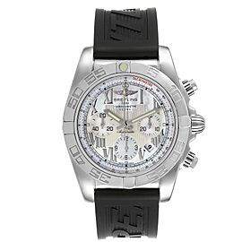 Breitling Chronomat 01 MOP Dial Steel Mens Watch AB0110 Box Papers
