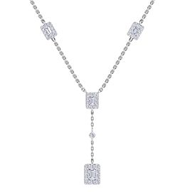 GLAM ® Necklace in 14K gold with white diamonds of 0.51 ct in weight