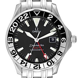 Omega Seamaster GMT 50th Anniversary Steel Mens Watch