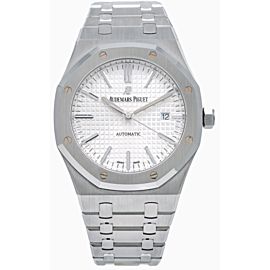 Audemars Piguet Royal Oak White Dial Stainless Steel Watch -15400ST.OO.1220ST.03
