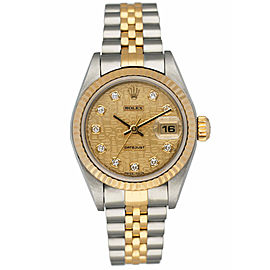 Rolex Datejust 79173 Diamond Anniversary Dial Ladies Watch