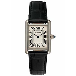 Cartier Tank Louis 18K White Gold Quartz Men's Watch