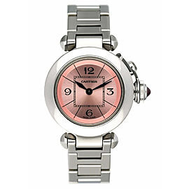 Cartier Miss Pasha Pink Dial Ladies Watch