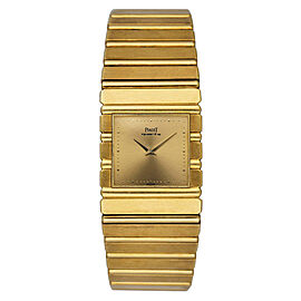 Piaget Polo Square 18K Yellow Gold Watch