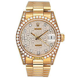 Rolex Datejust Diamond Anniversary Dial Ladies Watch