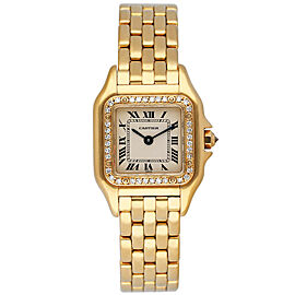 Cartier Panthere 18K Yellow Gold Diamonds Ladies Watch