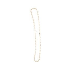 14K Yellow Gold with Baroque Cultured Pearl Necklace