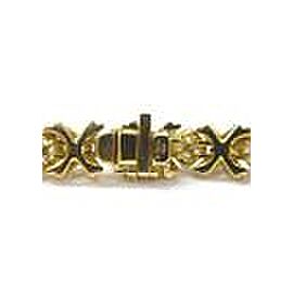 Tiffany & Co 18Kt Signature Diamond X Bracelet Yellow Gold 3.00CT