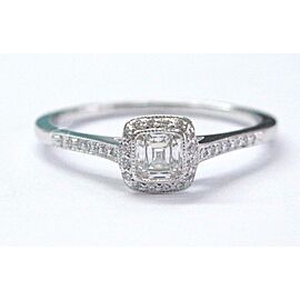 Tiffany & Co Platinum Legacy Diamond Engagement Ring .59Ct H-VS2