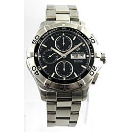 Tag Heuer Aquaracer CAF2010.BA0815 Automatic Chronograph DAY DATE Steel Watch