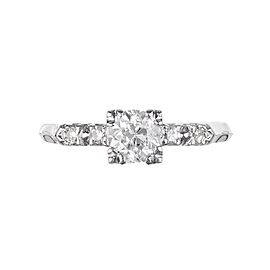 .57 Carat Diamond Platinum Engagement Ring