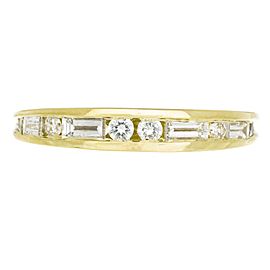 .26 Carat Diamond Yellow Gold Channel Set Domed Ring