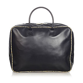 Burberry Leather Travel Bag