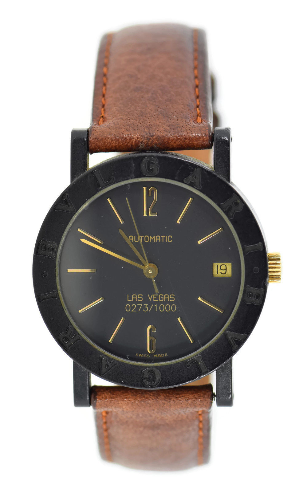 \u0026 Leather Automatic 34mm Unisex Watch 