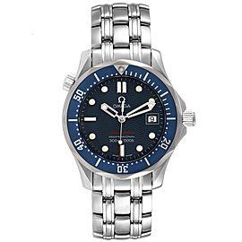Omega Seamaster 300M Blue Wave Dial Midsize Watch