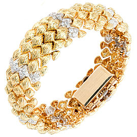 Bombe Bracelet Hinged Covered Goldie Watch
