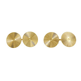 Tiffany & Co. 14K Yellow Gold Larter & Sons Double Sided Cufflinks