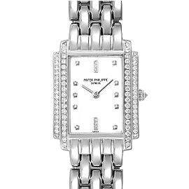Patek Philippe Gondolo 18k White Gold Diamond Ladies Watch