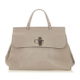 Gucci Bamboo Daily Leather Handbag