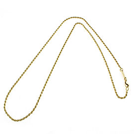 TIFFANY&Co18K Yellow Gold Necklace LXKG-596