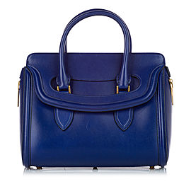 Alexander McQueen Heroine Leather Handbag