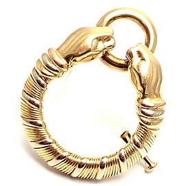Cartier Panther Panthere 18k Tri-Color Gold Pin Brooch