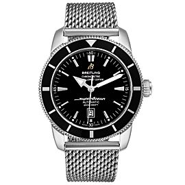 Breitling Superocean Heritage 46mm Black Dial Steel Watch