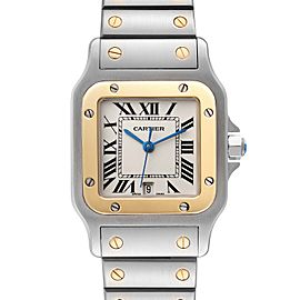 Cartier Santos Galbee Large Steel Yellow Gold Unisex Watch
