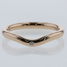 TIFFANY & Co 18k Pink Gold Curved Ring LXGBKT-1076