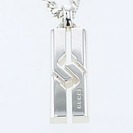 GUCCI 925 Silver knot Necklace LXGBKT-521