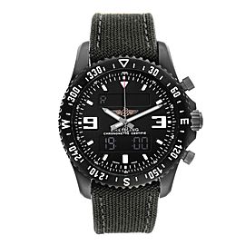 Breitling Chronospace Military GMT Alarm Blacksteel Watch