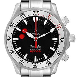 Omega Seamaster Apnea Jacques Mayol Black Dial Mens Watch