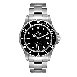 Rolex Seadweller 4000 Black Dial Steel Mens Watch