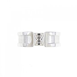 Cartier 18K white Gold C2 Small US 6 Ring E0928