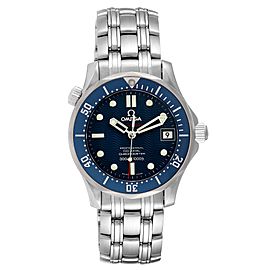 Omega Seamaster Midsize 36mm Co-Axial Blue Dial Watch