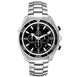 Omega Seamaster Planet Ocean Chronograph Steel Watch