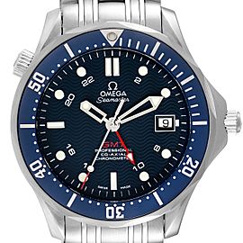 Omega Seamaster Bond 300M GMT Co-Axial Mens Watch