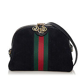 Gucci Ophidia Suede Crossbody Bag