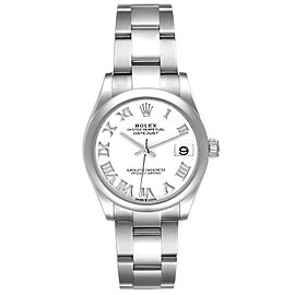 Rolex Datejust Midsize 31 White Dial Steel Ladies Watch