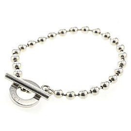 GUCCI 925 Silver Ball chain bracelet LXGBKT-1187