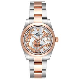 Rolex Datejust Midsize Steel Rose Gold Goldust Dream MOP Watch