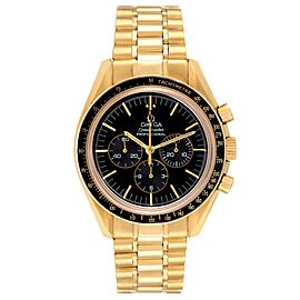 Omega Speedmaster Moonwatch Jubilee 27 CHRO C12 Yellow Gold Watch