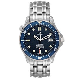 Omega Seamaster 300M Blue Dial Steel Mens Watch