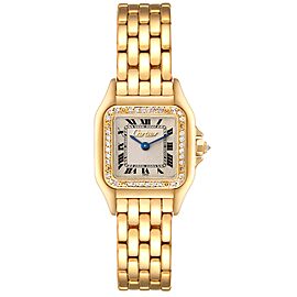 Cartier Panthere Small Yellow Gold Diamond Ladies Watch